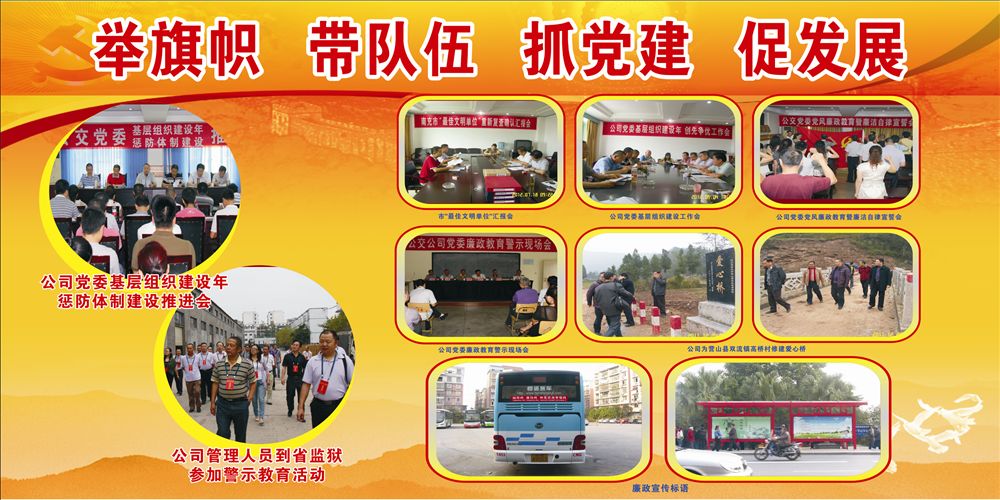 举旗帜 带队伍 抓党建 促发展